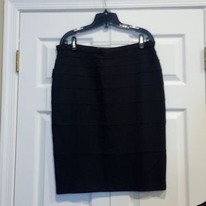 Black pencil skirt size 12